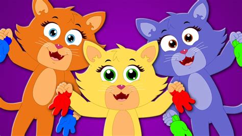 Three Little Kittens l Nursery Rhymes & Kids Songs .